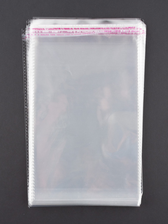 БОПП пакет с клеевым клапаном 11x15+3см 25мкм