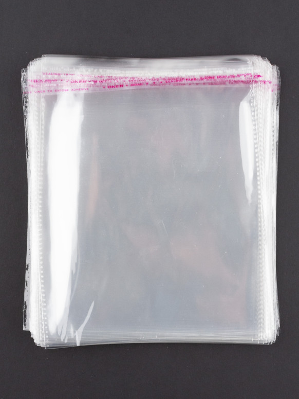 БОПП пакет с клеевым клапаном 15x16+3см 25мкм