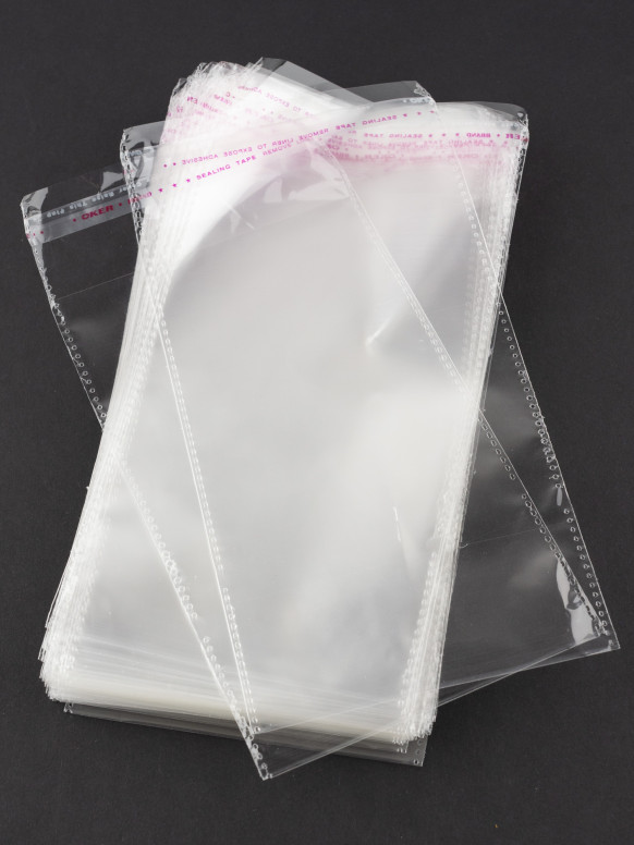 БОПП пакет с клеевым клапаном 25x30+5см 25мкм