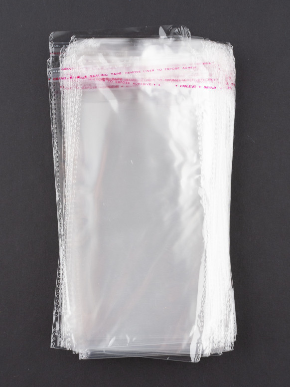 БОПП пакет с клеевым клапаном 9x20+3см 25мкм